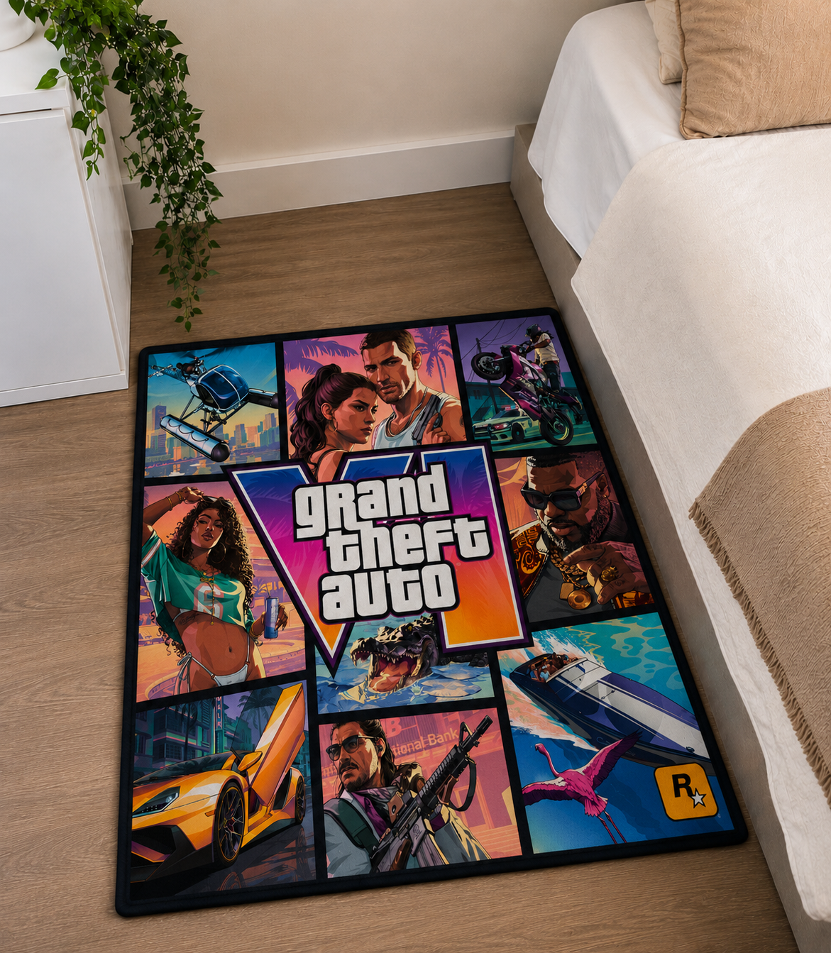 Alfombra Gamer Antideslizante
